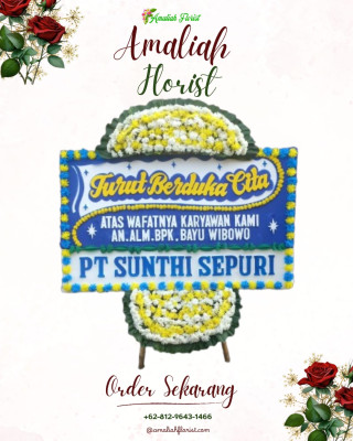 Papan Bunga Duka di Sukabumi Selatan